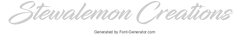 Stewalemon Creations