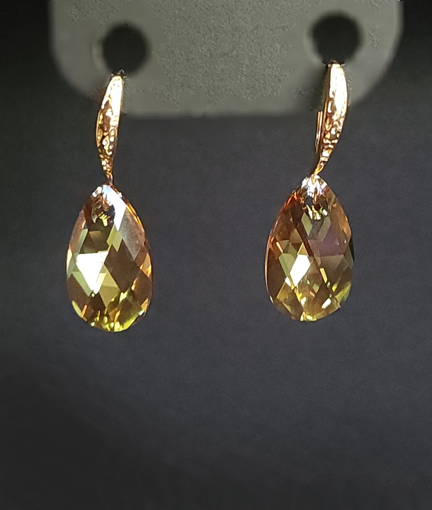 Light Amber Earrings