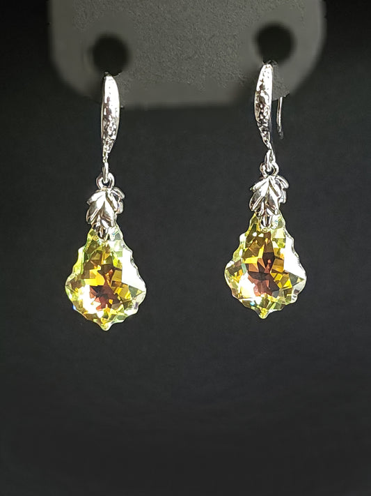 Golden Leaf Earrings