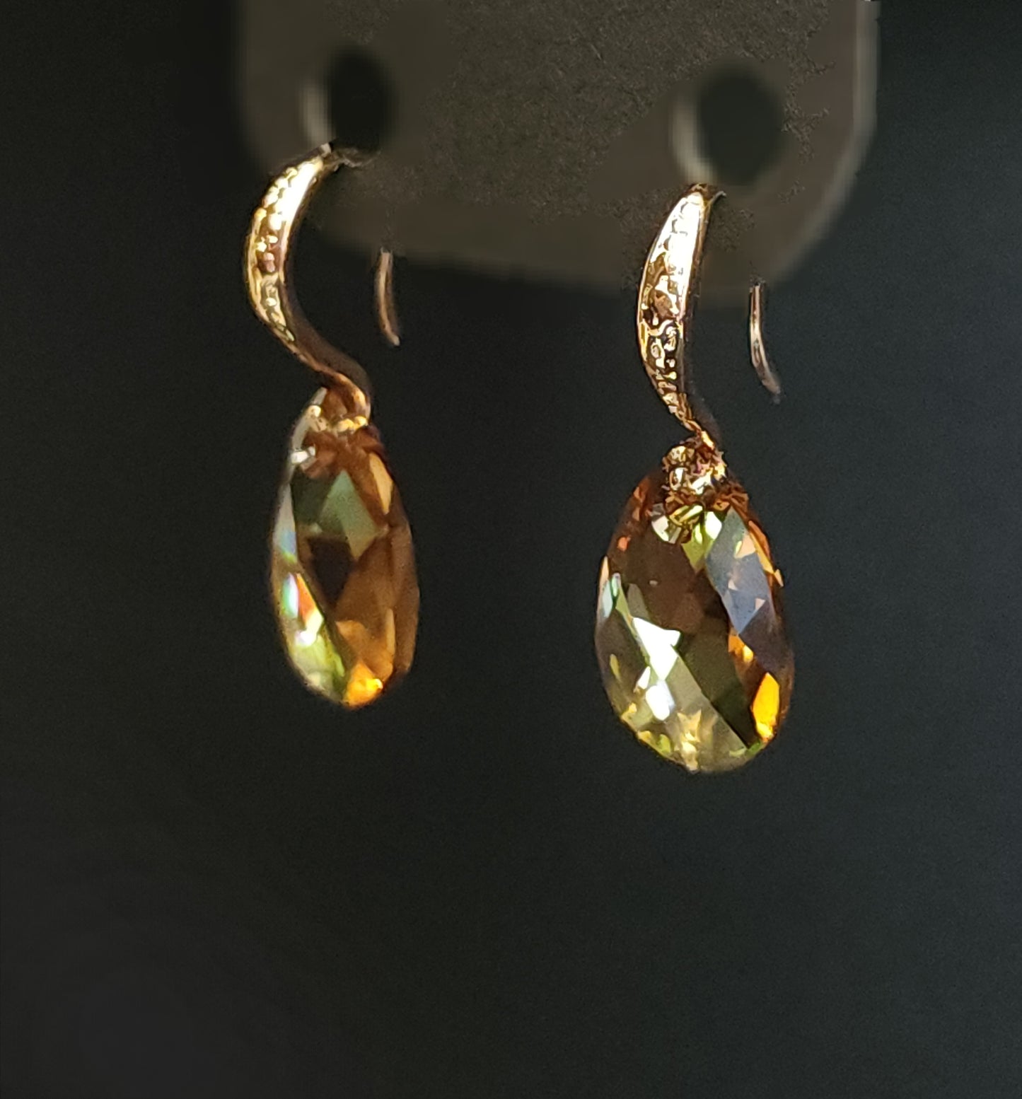 Light Amber Earrings